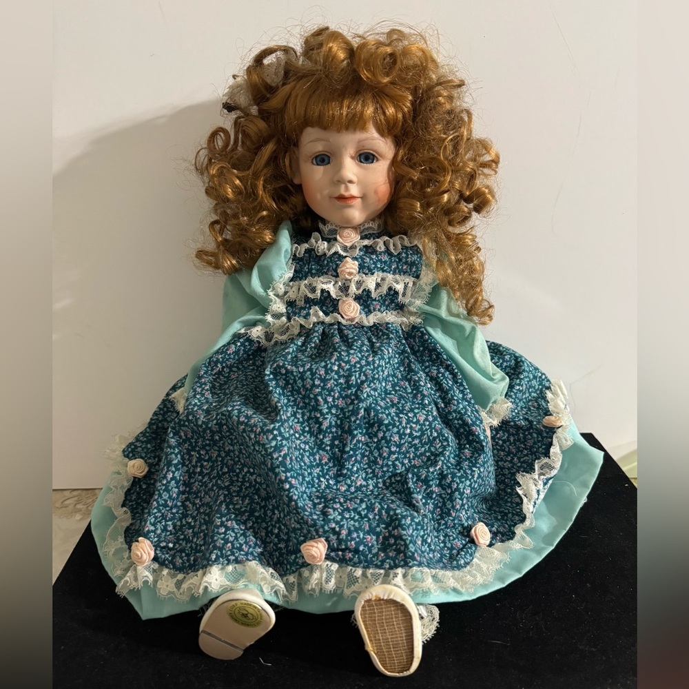 Victoria, impex corp Doll Charming Porcelain Doll.  limited edition 8/1200